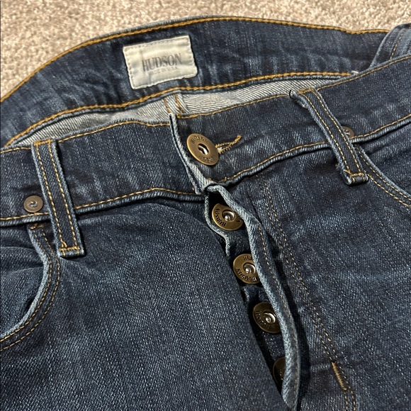 Hudson Jeans Men's Deep Indigo Relaxed Fit - Picture 2 of 6